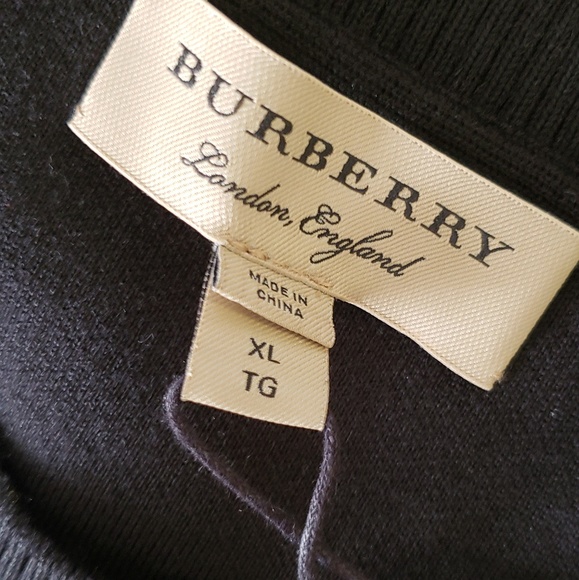Men's  Burberry  Merino Bliston Sweater - Picture 2 of 4
